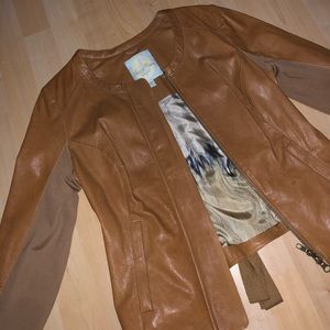 Tracy Reese leather jacket